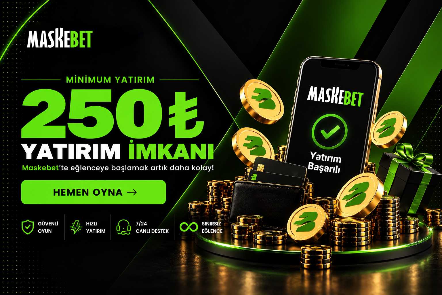 250 yatırım
